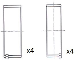 Connecting Rod Bearing  Art. BB2069030