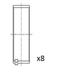 Connecting Rod Bearing  Art. BB2082STD