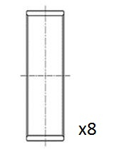 Connecting Rod Bearing  Art. BB2084STD