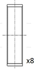 Connecting Rod Bearing  Art. BB2136030