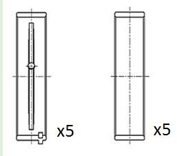 Crankshaft Bearing  Art. BM1019030