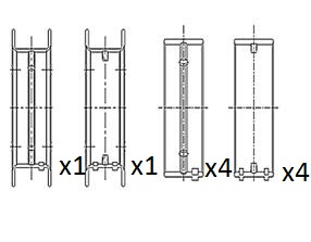 Crankshaft Bearing (Left)  Art. BM1040STD