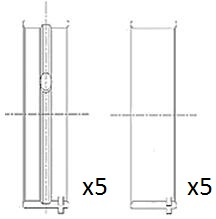 Crankshaft Bearing (17.3)  Art. BM1047STD