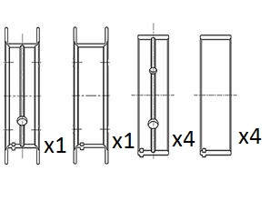 Crankshaft Bearing  Art. BM1067STD