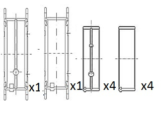 Crankshaft Bearing  Art. BM1068025