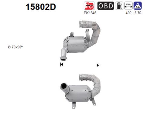 Catalytic Converter  Art. 15802D