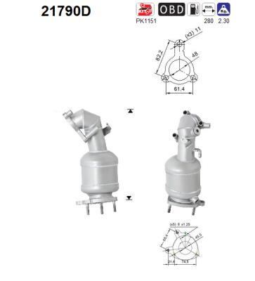 Catalytic Converter  Art. 21790D