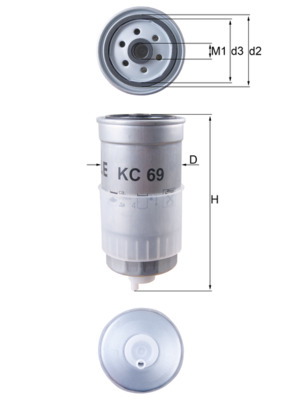 Fuel Filter  Art. KC69