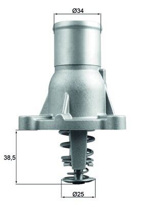 Thermostat, coolant (92)  Art. TI26092