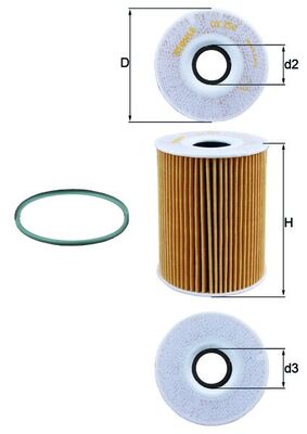 Oil Filter  Art. OX254D4