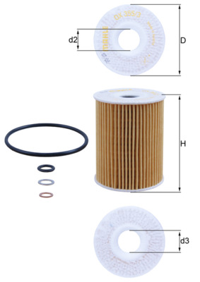 Oil Filter  Art. OX3553D