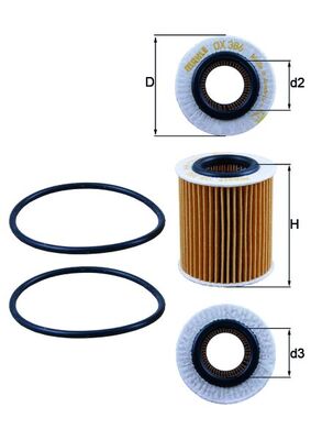 Oil Filter  Art. OX386D