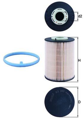 Fuel Filter  Art. KX393D