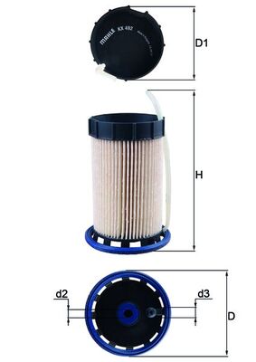 Fuel Filter  Art. KX492