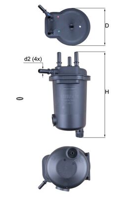 Fuel Filter  Art. KL632D