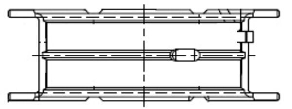 Crankshaft Bearing  Art. 001FL21834050