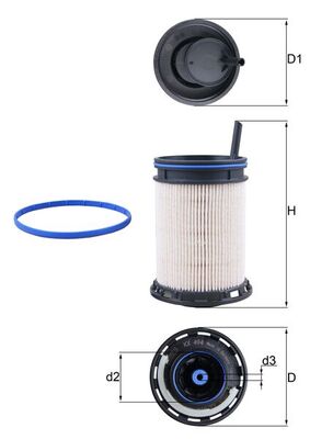 Fuel Filter  Art. KX494D