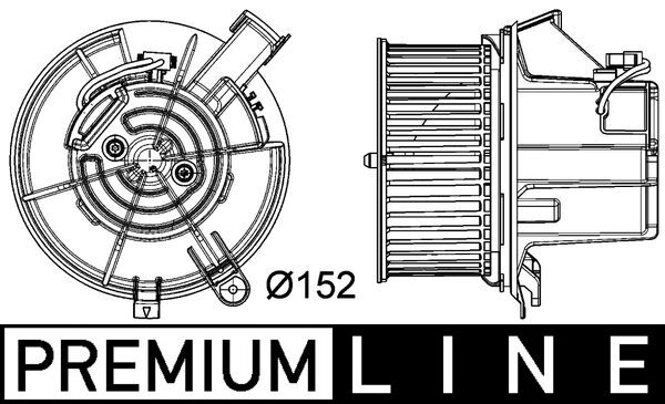 Interior Blower  Art. AB119000P