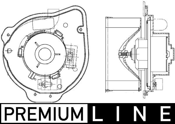 Interior Blower  Art. AB135000P