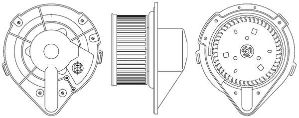 Interior Blower  Art. AB172000S