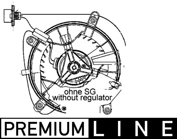 Interior Blower  Art. AB65000P