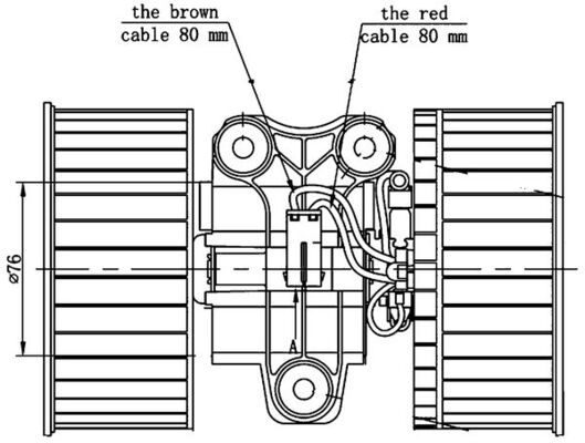 Interior Blower  Art. AB81000S