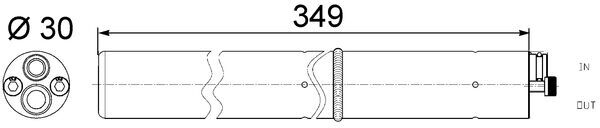 Dryer, air conditioning (Double cloth)  Art. AD243000S