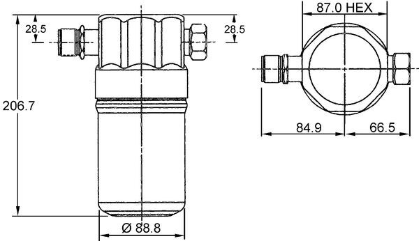 Dryer, air conditioning (Double cloth)  Art. AD36000S