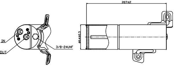 Dryer, air conditioning (2218300283)  Art. AD90000S