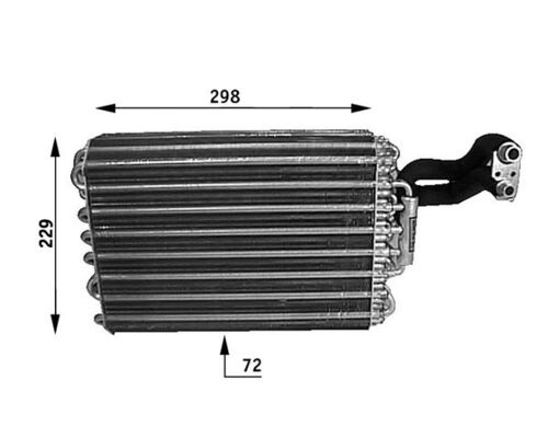 Evaporator, air conditioning (Double cloth)  Art. AE31000S