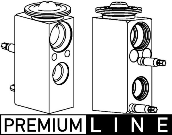 Expansion Valve, air conditioning (R 134a)  Art. AVE112000P