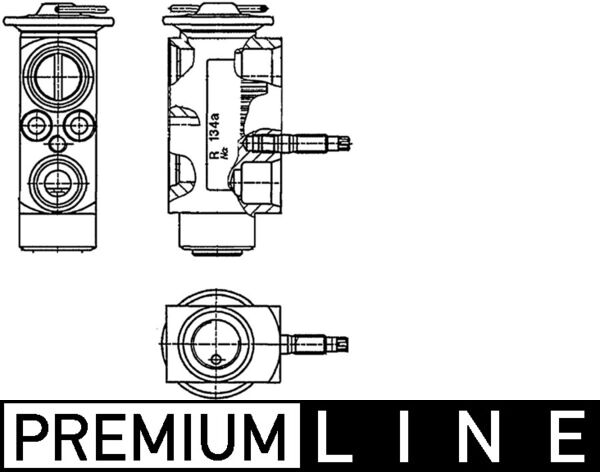 Expansion Valve, air conditioning (Double cloth)  Art. AVE60000P