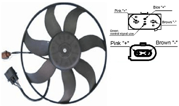 Fan, engine cooling  Art. CFF187001S