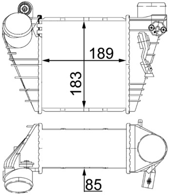 Charge Air Cooler (Double cloth)  Art. CI22000S