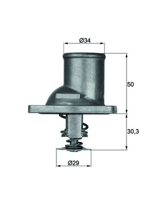 Thermostat, coolant  Art. TI192