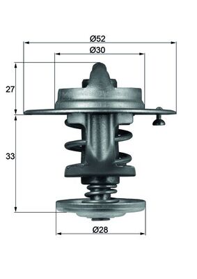 Thermostat, coolant  Art. TX8083