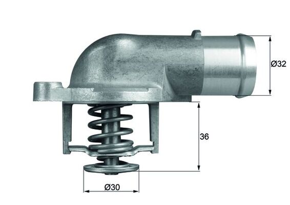 Thermostat, coolant  Art. TI21287D