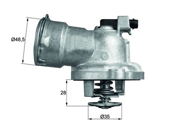 Thermostat, coolant  Art. TM2887