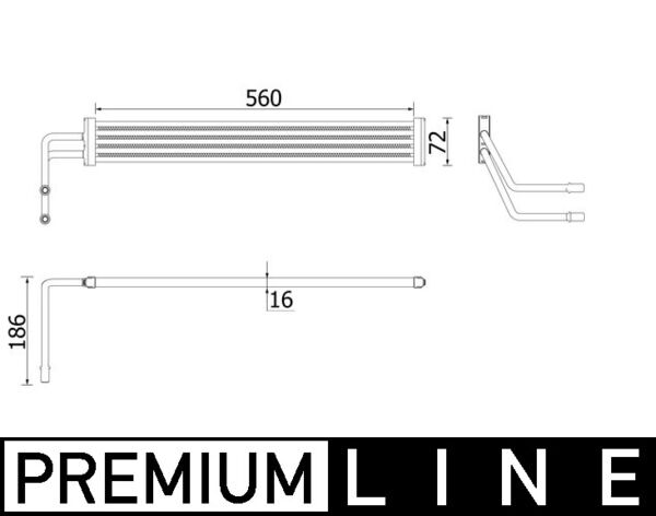 Oil Cooler, steering  Art. CLC93000P