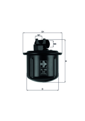 Fuel Filter  Art. KL108