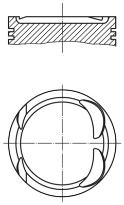 Piston (61537)  Art. 021PI00117000