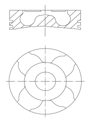 Piston (63.43)  Art. 0100400