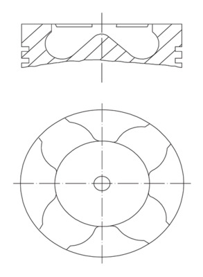 Piston (64.2)  Art. 0121100