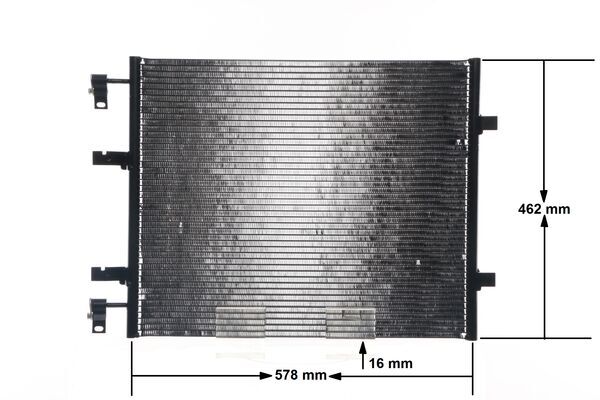 Condenser, air conditioning  Art. AC708000S