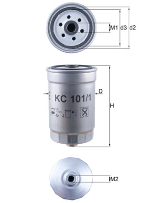 Fuel Filter  Art. KC1011