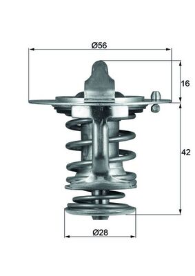 Thermostat, coolant  Art. TX8376D