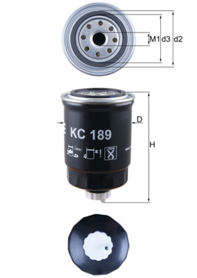 Fuel Filter  Art. KC189