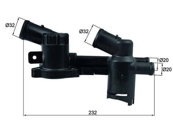 Thermostat, coolant  Art. TH52