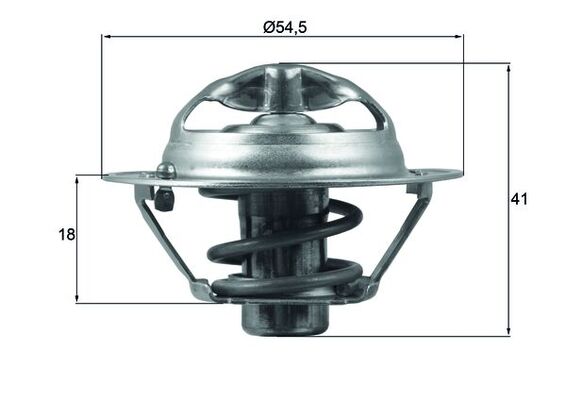 Thermostat, coolant  Art. TX16282D