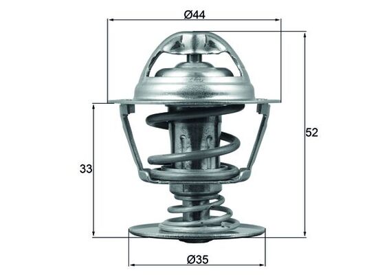 Thermostat, coolant  Art. TX17388D